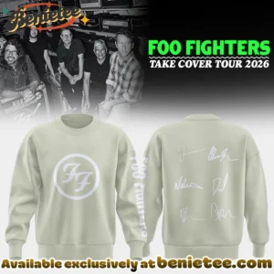 Foo Fighters Take Cover Tour Shirt & Hoodie [Drop 2]