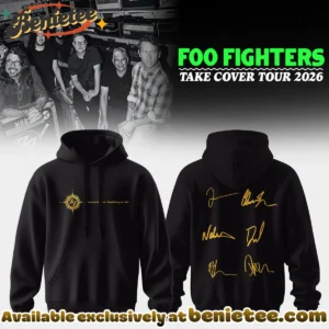 Foo Fighters Take Cover Tour Shirt & Hoodie - Series 13