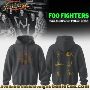 Foo Fighters Take Cover Tour T-Shirt & Hoodie (Design 10)
