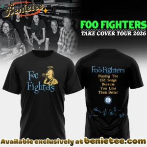 Foo Fighters Take Cover Tour T-Shirt & Hoodie (Release 6)