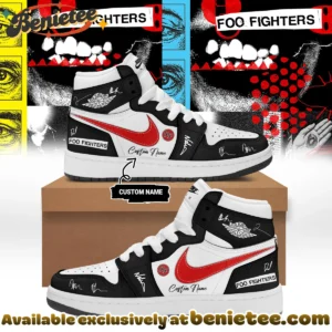 Foo Fighters Your Favorite Toy Custom Air Force 1 & Jordan 1 Shoes [Drop 2]