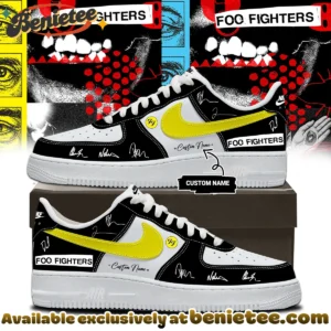 Foo Fighters Your Favorite Toy Custom Air Force 1 & Jordan 1 Shoes - Part 3