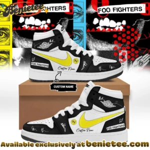 Foo Fighters Your Favorite Toy Custom Air Force 1 & Jordan 1 Shoes - Series 4