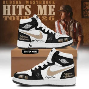 Hudson Westbrook Hits Me Tour Signature Custom Air Force 1 & Jordan 1 Shoes - Series 22