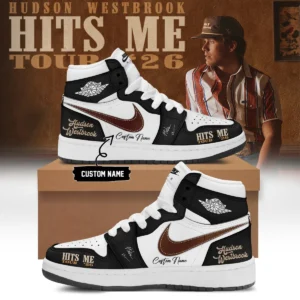 Hudson Westbrook Hits Me Tour Signature Custom Air Force 1 & Jordan 1 Shoes - Variant 2