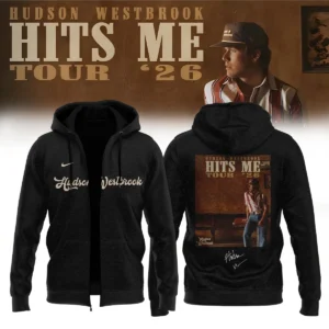 Hudson Westbrook Hits Me Tour Signature Shirt & Hoodie [Drop 14]