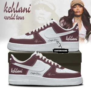 Kehlani World Tour Signature Custom Air Force 1 & Jordan 1 Shoes (Design 15)