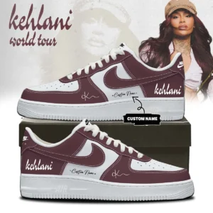 Kehlani World Tour Signature Custom Air Force 1 & Jordan 1 Shoes (Design 19)
