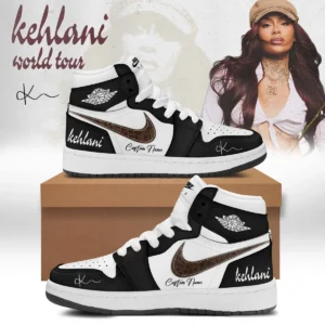 Kehlani World Tour Signature Custom Air Force 1 & Jordan 1 Shoes (Design 6)