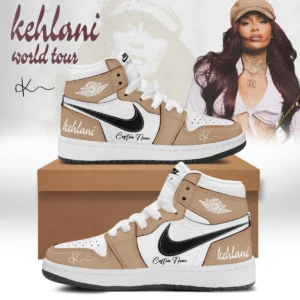 Kehlani World Tour Signature Custom Air Force 1 & Jordan 1 Shoes (Design 8)