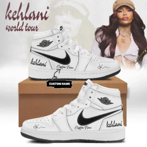 Kehlani World Tour Signature Custom Air Force 1 & Jordan 1 Shoes - Part 25