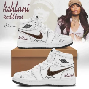 Kehlani World Tour Signature Custom Air Force 1 & Jordan 1 Shoes - Part 29