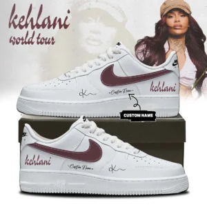 Kehlani World Tour Signature Custom Air Force 1 & Jordan 1 Shoes - Part 7