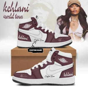 Kehlani World Tour Signature Custom Air Force 1 & Jordan 1 Shoes - Series 20