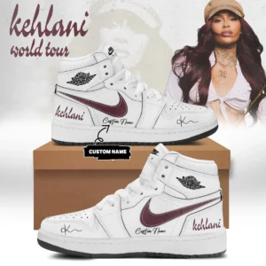 Kehlani World Tour Signature Custom Air Force 1 & Jordan 1 Shoes - Series 6