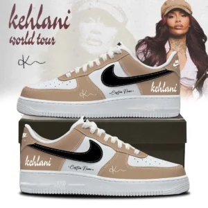 Kehlani World Tour Signature Custom Air Force 1 & Jordan 1 Shoes - Series 7