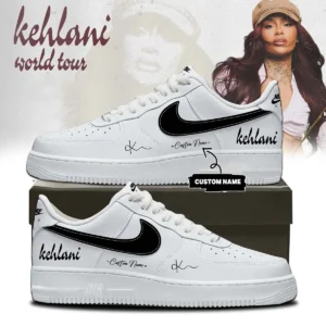 Kehlani World Tour Signature Custom Air Force 1 & Jordan 1 Shoes (Style 26)