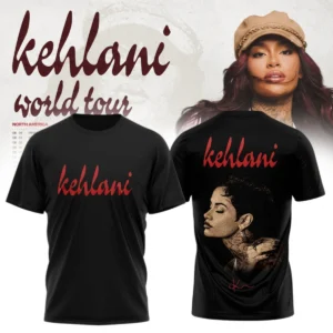 Kehlani World Tour Signature T-Shirt & Hoodie (Design 32)