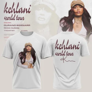 Kehlani World Tour Signature T-Shirt & Hoodie (Release 33)