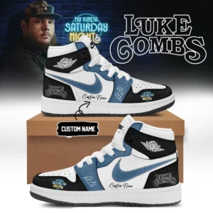 Luke Combs My Kinda Saturday Night Tour Signature Custom Air Force 1 & Jordan 1 Shoes [Batch 20]