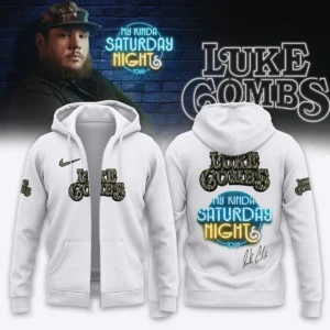 Luke Combs My Kinda Saturday Night Tour Signature Shirt & Hoodie (Design 9)