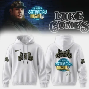 Luke Combs My Kinda Saturday Night Tour Signature Shirt & Hoodie [Drop 7]