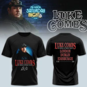 Luke Combs My Kinda Saturday Night Tour Signature Shirt & Hoodie - Variant 28