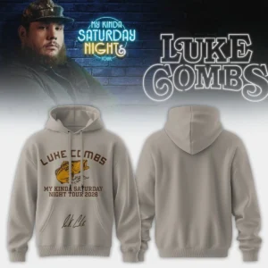 Luke Combs My Kinda Saturday Night Tour Signature Shirt & Hoodie - Variant 6