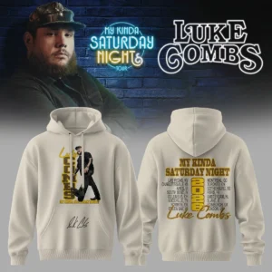 Luke Combs My Kinda Saturday Night Tour Signature T-Shirt & Hoodie [Batch 4]