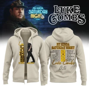 Luke Combs My Kinda Saturday Night Tour Signature T-Shirt & Hoodie [Drop 11]