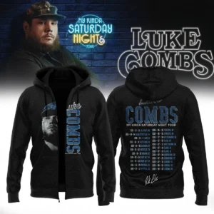 Luke Combs My Kinda Saturday Night Tour Signature T-Shirt & Hoodie - Part 7