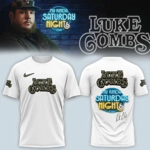 Luke Combs My Kinda Saturday Night Tour Signature T-Shirt & Hoodie (Release 27)