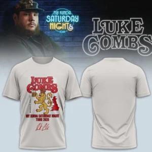 Luke Combs My Kinda Saturday Night Tour Signature T-Shirt & Hoodie - Variant 6