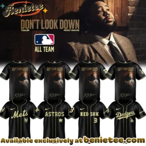 MLB x Rod Wave Don't Look Down Tour Baseball Jersey - Part 1