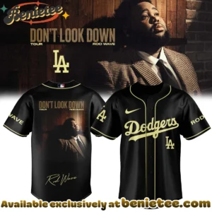 MLB x Rod Wave Don't Look Down Tour Baseball Jersey - Part 1