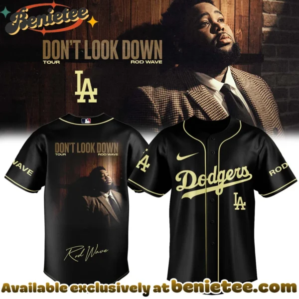 MLB x Rod Wave Don't Look Down Tour Baseball Jersey - Part 1