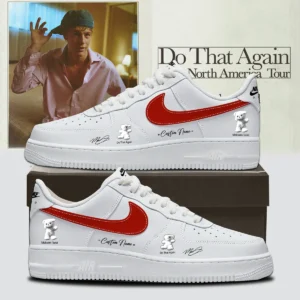 Malcolm Todd Do That Again Tour Signed Custom Air Force 1 & Jordan 1 Shoes [Batch 6]