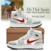 Malcolm Todd Do That Again Tour Signed Custom Air Force 1 & Jordan 1 Shoes [Drop 11]