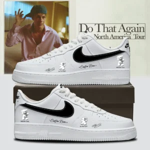 Malcolm Todd Do That Again Tour Signed Custom Air Force 1 & Jordan 1 Shoes (Release 23)