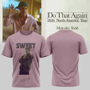 Malcolm Todd Do That Again Tour Signed Shirt & Hoodie (Style 17)