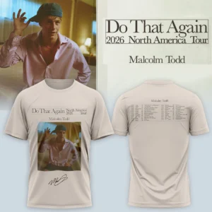 Malcolm Todd Do That Again Tour Signed Shirt & Hoodie - Variant 19