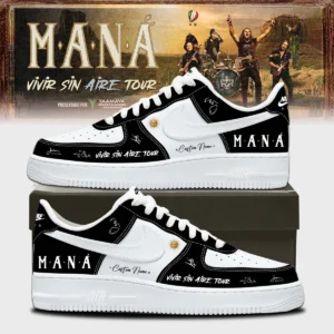 Maná Vivir Sin Aire Tour Custom Air Force 1 & Jordan 1 Shoes (Design 10)