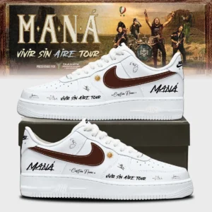 Maná Vivir Sin Aire Tour Custom Air Force 1 & Jordan 1 Shoes (Release 17)