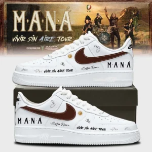 Maná Vivir Sin Aire Tour Custom Air Force 1 & Jordan 1 Shoes (Style 12)