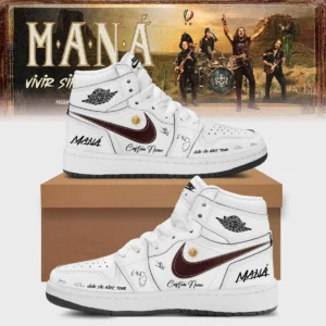 Maná Vivir Sin Aire Tour Custom Air Force 1 & Jordan 1 Shoes (Style 18)