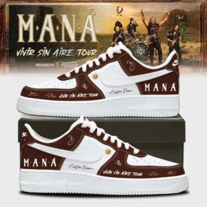 Maná Vivir Sin Aire Tour Custom Air Force 1 & Jordan 1 Shoes (Style 7)