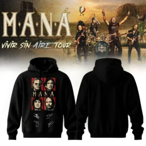 Maná Vivir Sin Aire Tour Shirt & Hoodie (Release 2)