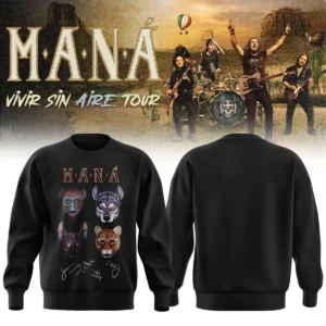 Maná Vivir Sin Aire Tour Shirt & Hoodie (Style 20)