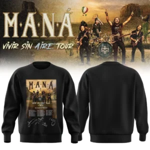 Maná Vivir Sin Aire Tour Shirt & Hoodie (Style 21)