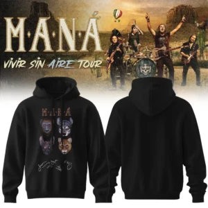 Maná Vivir Sin Aire Tour Shirt & Hoodie (Style 4)